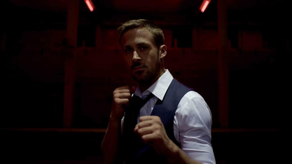 Ryan Gosling in Only God Forgives, his second successful collaboration with director Nicolas Winding Refn after 2011’s Drive
