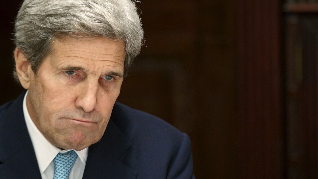 US secretary of state John Kerry: he said efforts to revive a cessation of hostilities must include Aleppo. Photograph: Brendan McDermid/Reuters