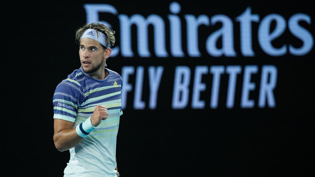 Dominic Thiem has dismissed the idea of contributing to a fund to help lower-ranked tennis players. Photo: Chaz Niell/Getty Images