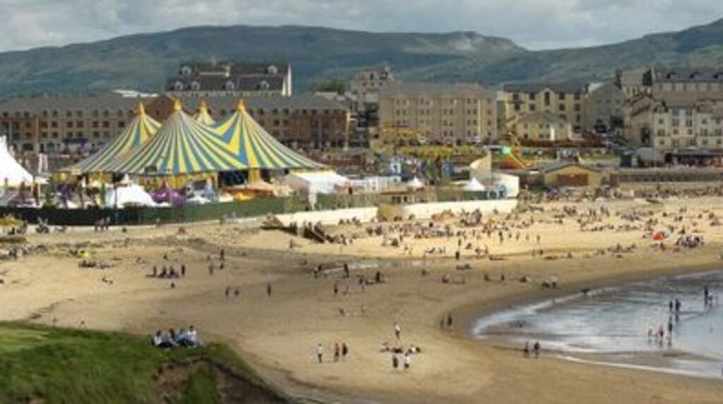 The beach resort of Bundoran, Co Donegal, on a summer day. File photograph: Getty Images