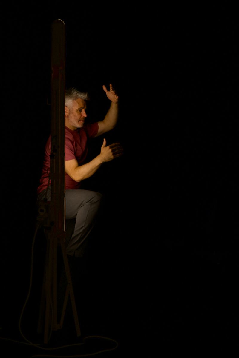 Choreographer and dancer Dylan Quinn in Wounded. Photograph: Luca Quinn