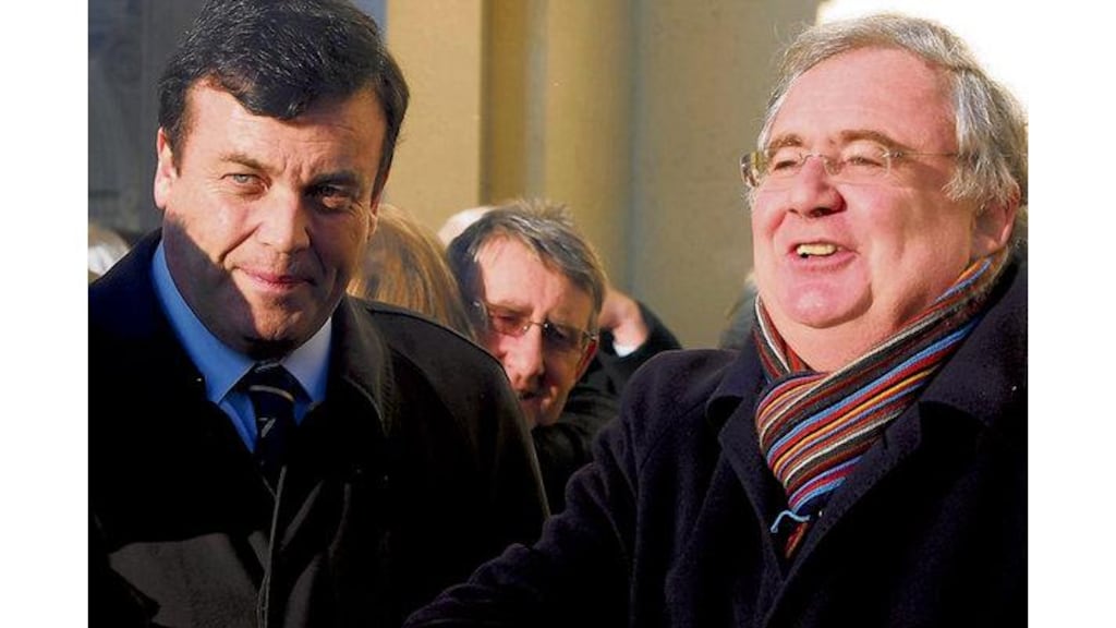 Among those attending were Brian Lenihan and Pat Rabbitte