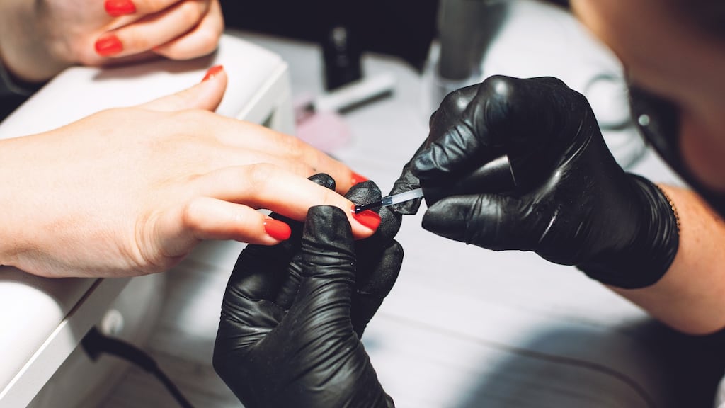 The PSNI said modern slavery can be found in settings such as nail bars. Photograph: iStock