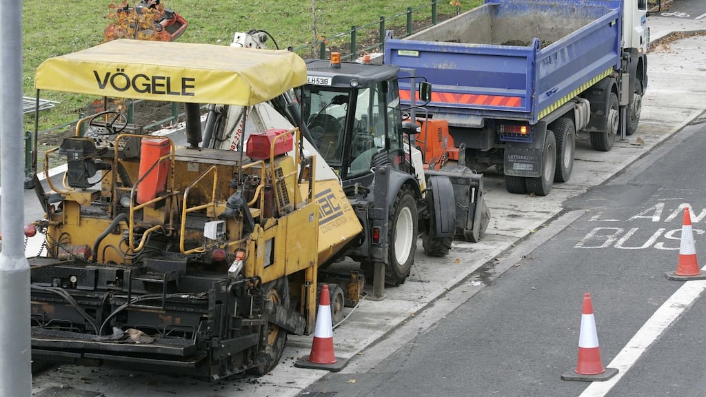 ‘Construction’s a tight margin business and there’s very little room between a project making money and becoming an abysmal failure.’ Photograph: Dara Mac Dónaill