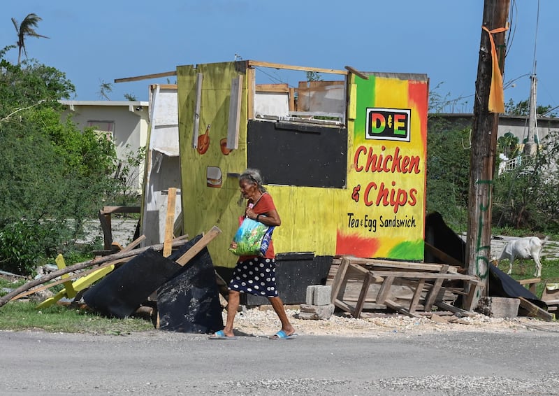 Parts of the Caribbean including Jamaica were wrecked by the storm. Photograph: PA