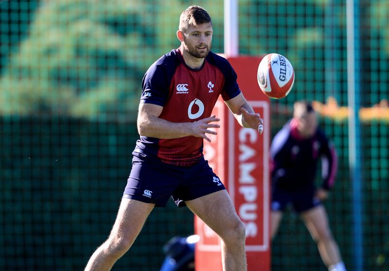 Ross Byrne could edge out Jack Crowley for the replacement role at outhalf. Photograph: Dan Sheridan/Inpho