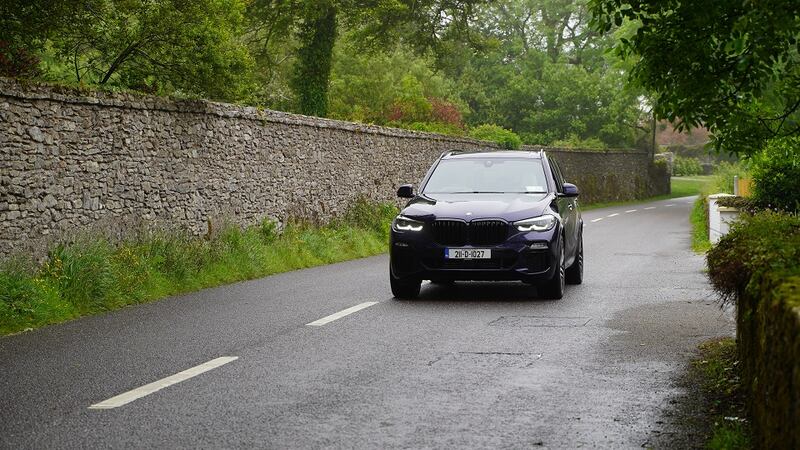 On the open road through Shanagarry, Dave Moore puts the car through its paces