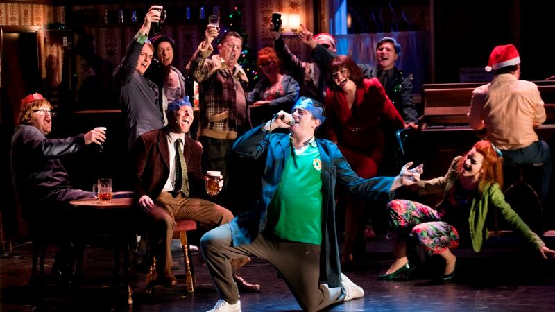 The cast of The Commitments. Photograph: Johan Persson