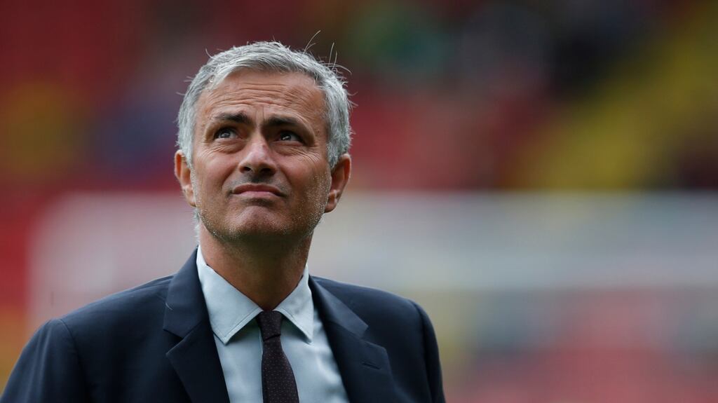 Manchester United manager Jose Mourinho is feeling the pressure after three consecutive defeats