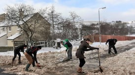 Adverse weather conditions cause major disruption in Northern Ireland