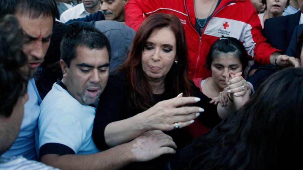 Argentinian president Cristina Kirchner was described by Uruguayan president José Mujica as an “old hag” and as “obstinate”. Photograph: Agustin Marcarian/Reuters