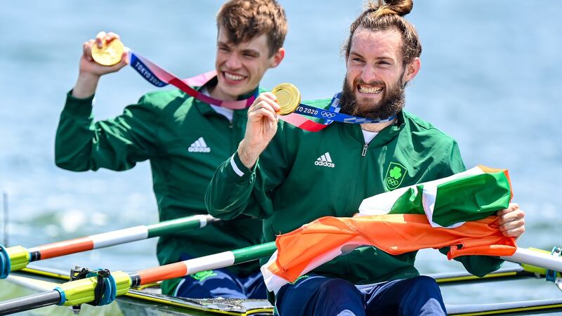 The success of Fintan McCarthy and Paul O’Donovan was in part to do with the ruthlessness of breaking up two boats to create a better crew. Photograph: Steve McArthur/Inpho/Photosport
