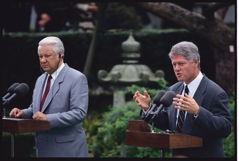 The way the US reacted to Boris Yeltsin has had profound consequences. Photograph: Wally McNamee/Sygma/Corbis via Getty Images