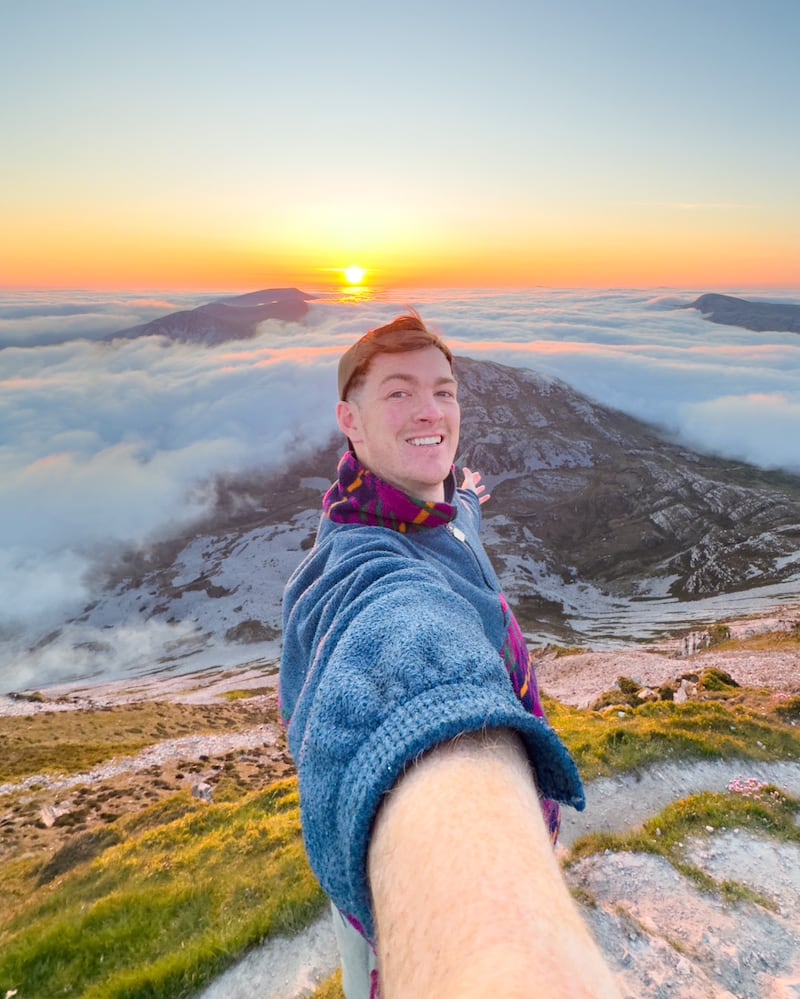 Kevin Penrose on an adventure