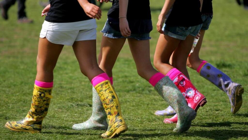 Bring your wellies and your sunscreen to Electric Picnic music festival. Photograph: Bryan O’Brien/The Irish Times
