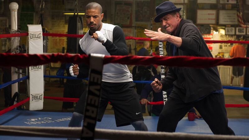 Creed: Michael B Jordan and Sylvester Stallone in the 2015 film