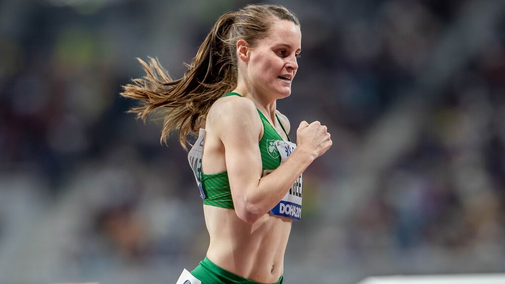 Ciara Mageean knocked three and a half seconds off Sonia O’Sullivan’s 27-year-old 1,000m mark in 2020. File photograph: Inpho