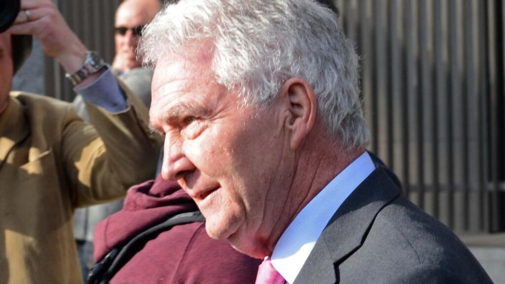 Former chairman of Anglo Irish Bank Sean FitzPatrick, after being been acquitted on all charges against him. Photograph: Eric Luke/The Irish Times 16/04/2014    NEWS  Former chairman of Anglo Irish Bank Sean FitzPatrick, after being been acquitted on all charges against him, pictured leaving the Dublin Circuit Criminal Court this evening (Wed). Photograph:  Eric Luke  /  The Irish TimesAnglo Irish Bank Sean FitzPatrickSean FitzPatrickStock File Archive Staff