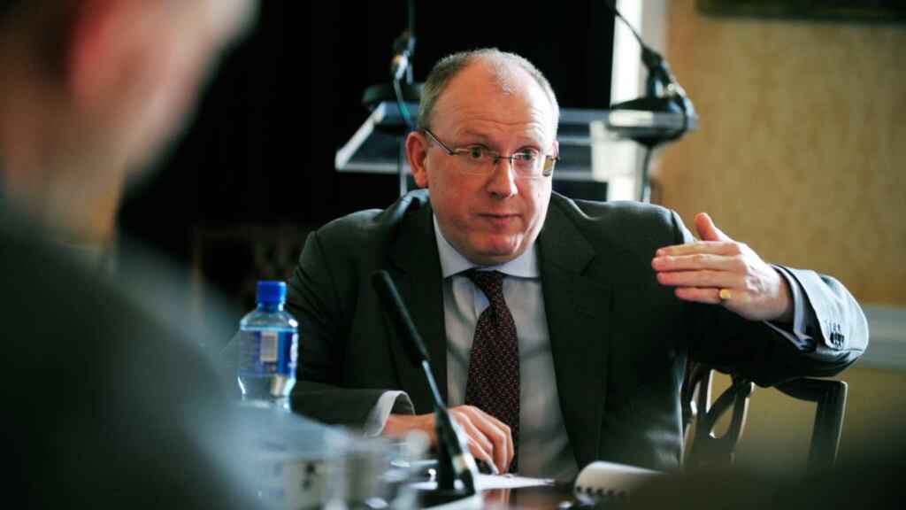 Permanent TSB chief executive Jeremy Masding. The lender has reported a strong start to 2014 with new mortgage approvals up 80 per cent. Photo: Aidan Crawley