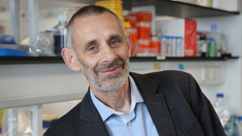 Professor of Experimental Immunology Kingston Mills ran for Ireland in the marathon. Photograph: Nick Bradshaw