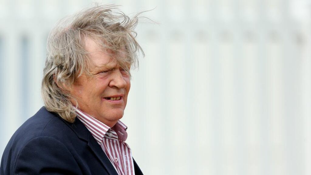 Trainer Mouse Morris: looks like allowing First Lieutenant a chance to score across the channel. Photograph: INPHO