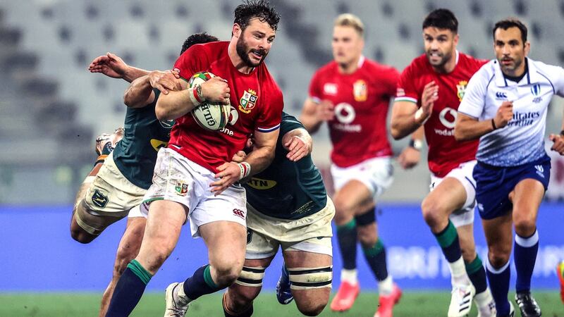 Robbie Henshaw carried his form with Leinster and Ireland into the Lions tour in South Africa in 2021. Photograph: Dan Sheridan/Inpho