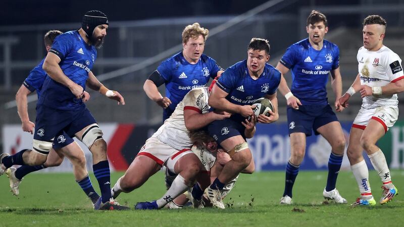 Leinster backrow Scott Penny has scored nine tries in 11 Pro 14 games this season. Photograph: James Crombie/Inpho