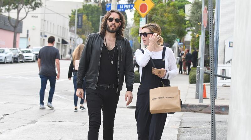 Russell Brand says he’s too romantic and reflective to change his children’s nappies. Photograph: Bauer-Griffin/GC Images/Getty