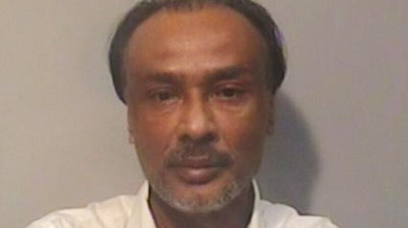 Undated North Yorkshire Police handout photo of restaurant owner Mohammed Zaman, who has been convicted at Teesside Crown Court in the UK of the manslaughter of allergy sufferer Paul Wilson, who died after eating a takeaway curry from the Indian Garden, Easingwold, North Yorkshire, despite telling staff he could not eat nuts. File photograph: North Yorkshire Police/PA Wire