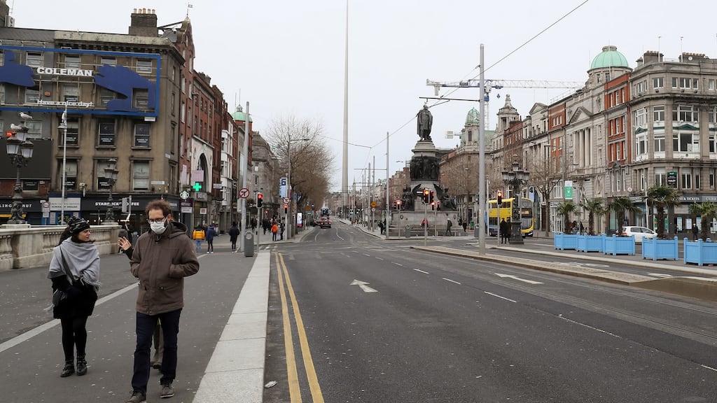 Announcing on Tuesday an extension of the Level 5 lockdown to March 5th, Taoiseach Michéal Martin said a Zero Covid approach is not ‘possible or sustainable’. Photograph: Brian Lawless/PA Wire