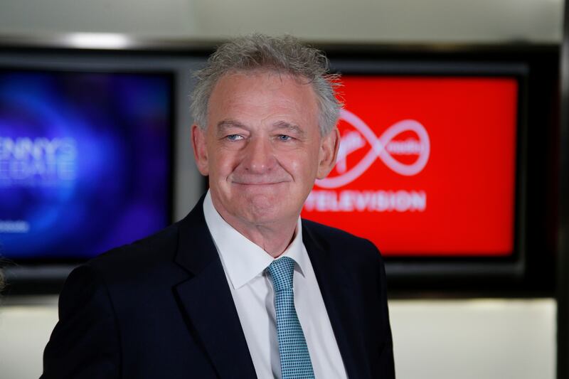 Peter Casey arriving at Virgin Media One studios before the first TV debate of the presidential campaign on October 17th, 2018. Photograph: Nick Bradshaw/The Irish Times