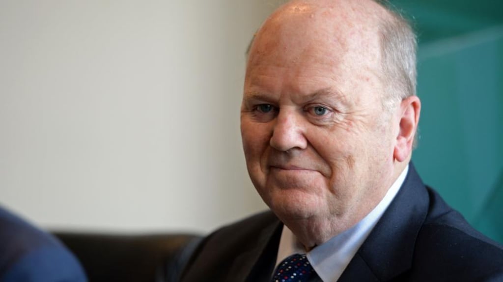 Minister for Finance Michael Noonan: set to reduce the difference between the universal social charge paid by self-employed and PAYE workers, according to the Sunday Independent. Photograph: Eric Luke
