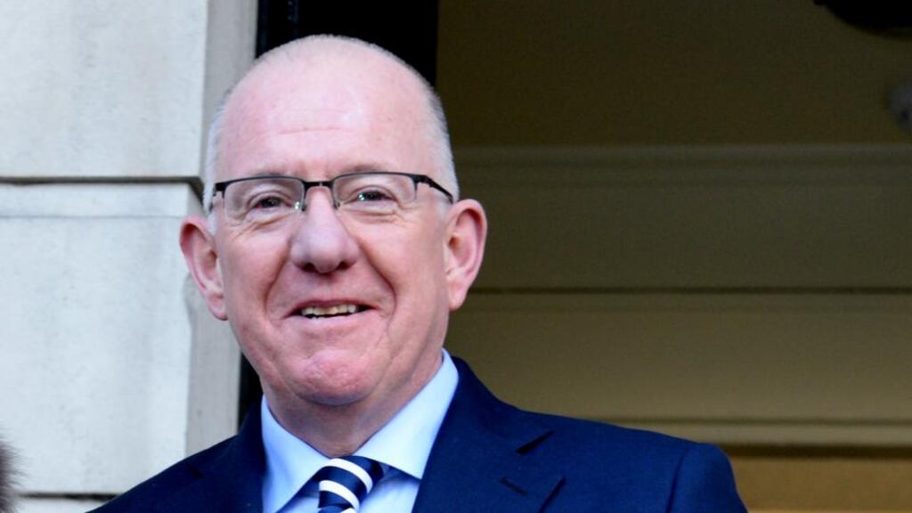 Charlie Flanagan: “said the Taoiseach emphasised the need to allow the undocumented Irish to come out of the shadows and be free to travel home for family events’’