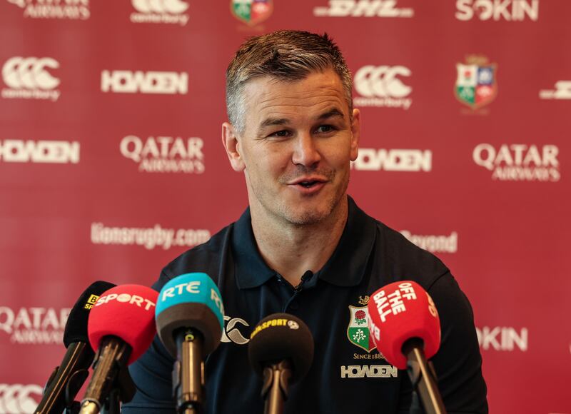 Johnny Sexton is relishing role with Lions. Photograph: Billy Stickland/Inpho