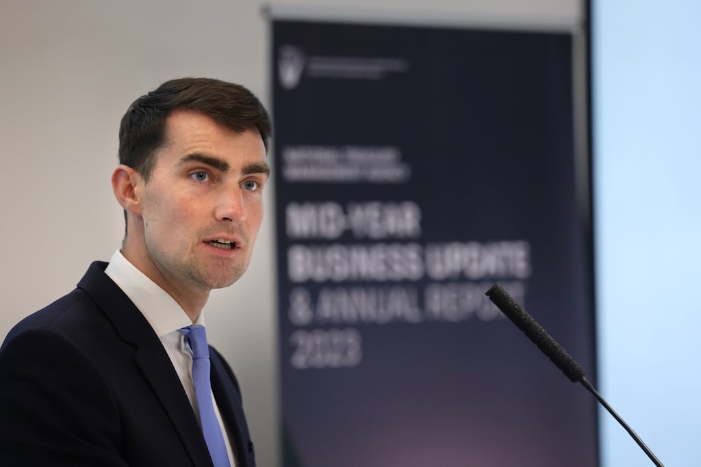 Buoyant tax returns are likely to fuel political demands on Minister for Finance Jack Chambers for a giveaway budget. Photograph: Dara Mac Dónaill/The Irish Times