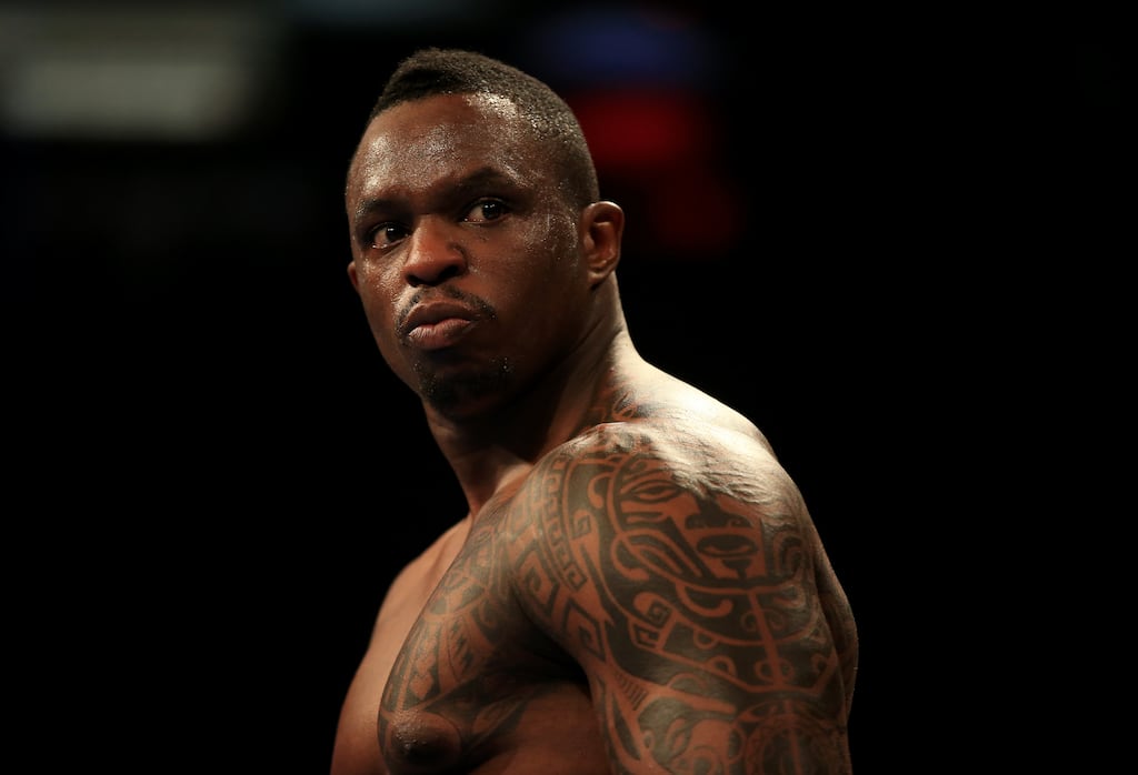 Dillian Whyte has returned an adverse analytical finding from a random anti-doping test, leading to the postponement of his fight against Anthony Joshua. Photograph: Nick Potts/PA Wire
