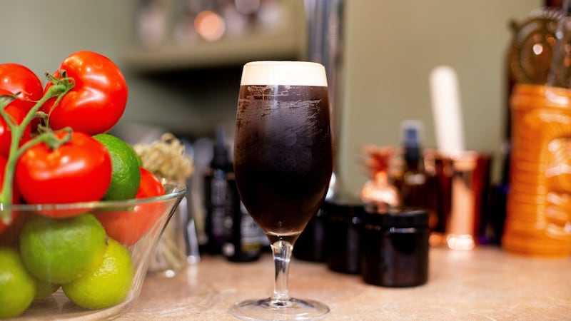 The coffee is poured from a stout tap, and has the appearance and texture of Guinness. Photograph: Tom Honan, The Irish Times