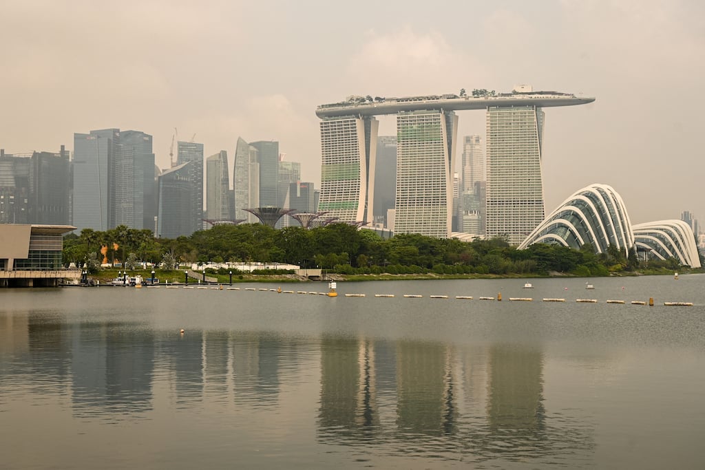 The annual EY Entrepreneur of the Year (EOY) chief executive retreat took place this year in Singapore. Photograph: Roslan Rahman/AFP