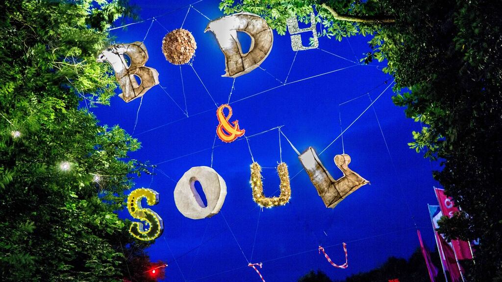 Body&Soul 2016 is now under way in the stunning surrounds of Ballinlough Castle Estate, Co Westmeath. Photograph: Allen Kiely