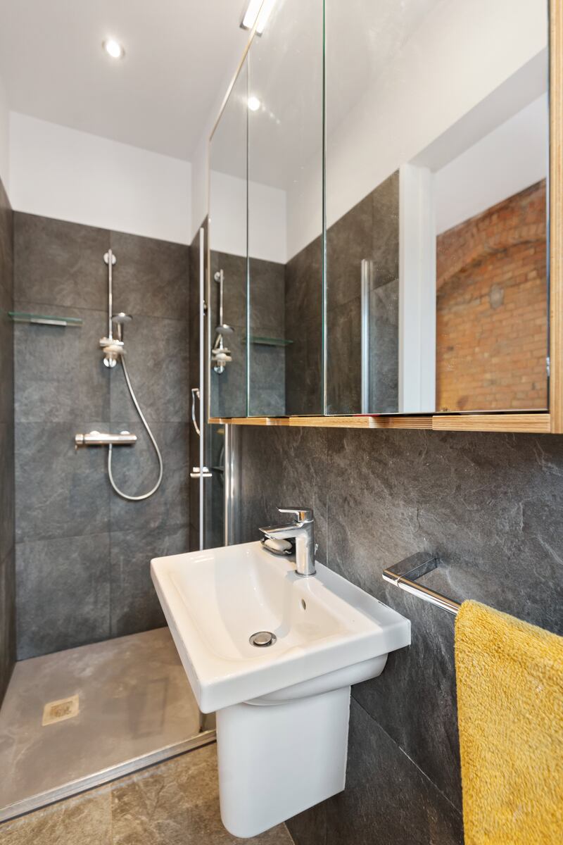 Shower room. Photograph: Viv van der Holst