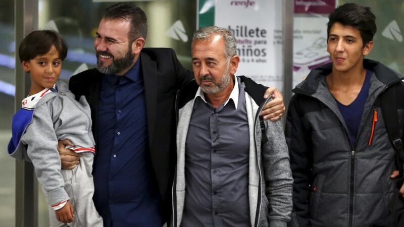 Mr Mohsen arrived in Spain after being offered a job in soccer coaching in Getafe, near Madrid. Photograph: Juan Medina/Reuters