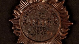 Joseph Plunkett’s Easter Rising medal is back on sale
