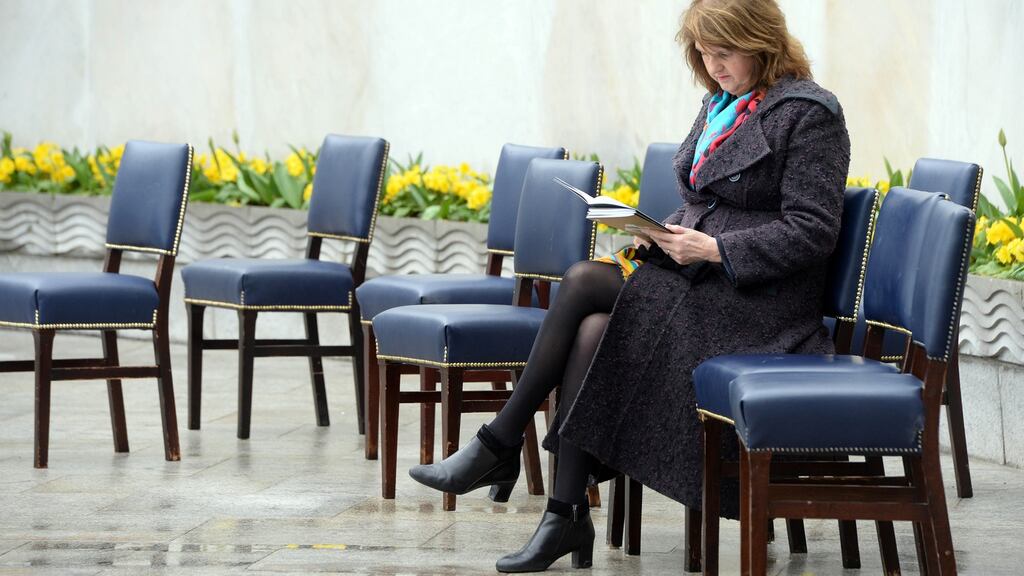 The Tánaiste has criticised Fianna Fáil and Sinn Féin for sitting on their hands and leaving the “country without a government”. File photograph: Eric Luke/The Irish Times