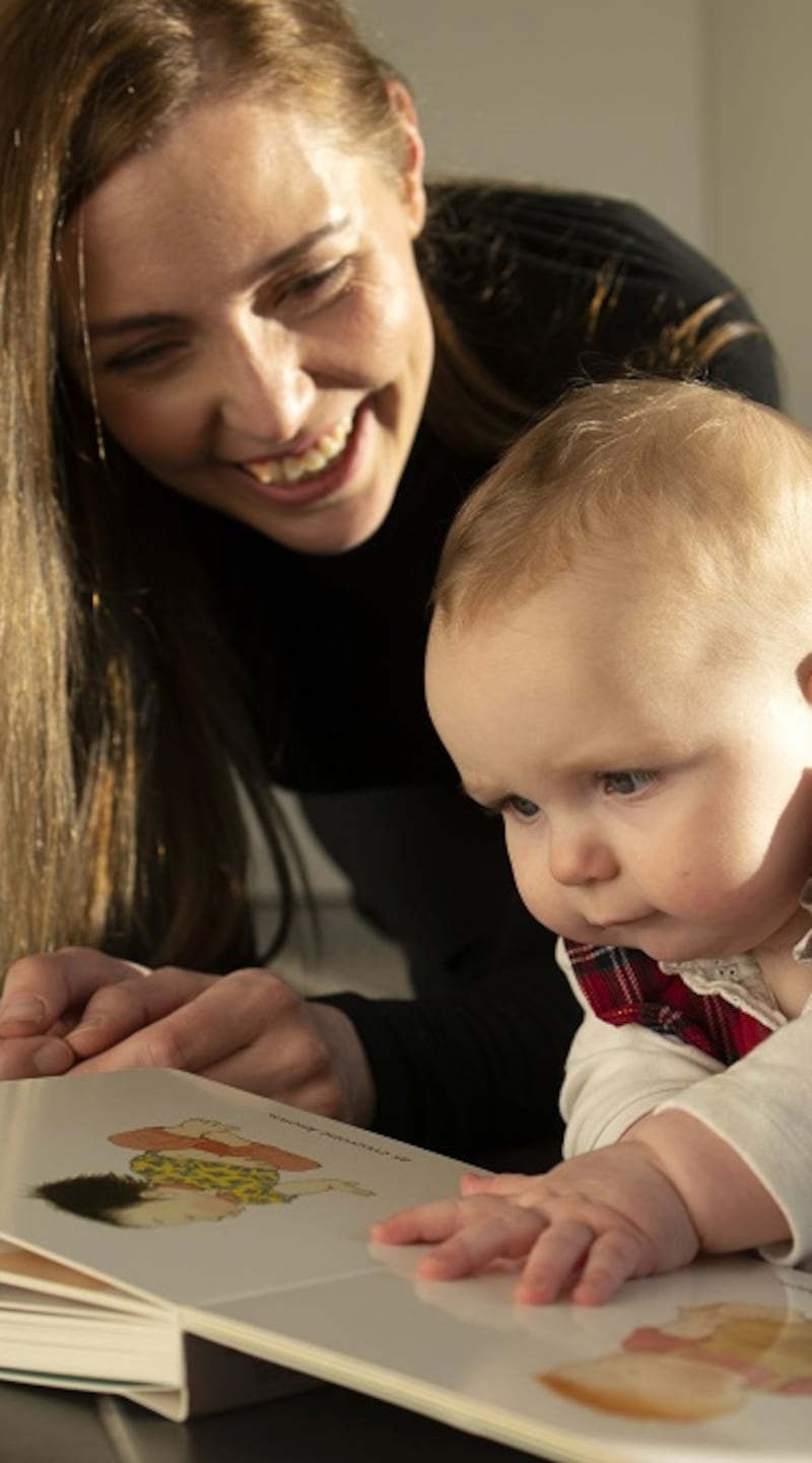 Fiona Devine, and her daughter Aoibh (born 29 April 2020), at their home in Co Meath. “My last hospital appointments were all on my own. I remember overhearing one poor woman crying in the hallway after getting bad news. I couldn’t even go and sympathise with her,” she said, due to coronavirus restrictions.Photograph: Chris Maddaloni/The Irish Times
