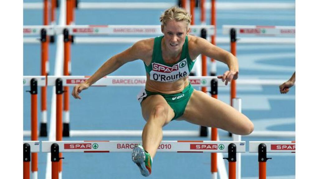 Ireland's Derval O'Rourke, who won silver in the women's 100m hurdles final at the European Championships in Barcelona - (Photograph: Morgan Treacy/Inpho)