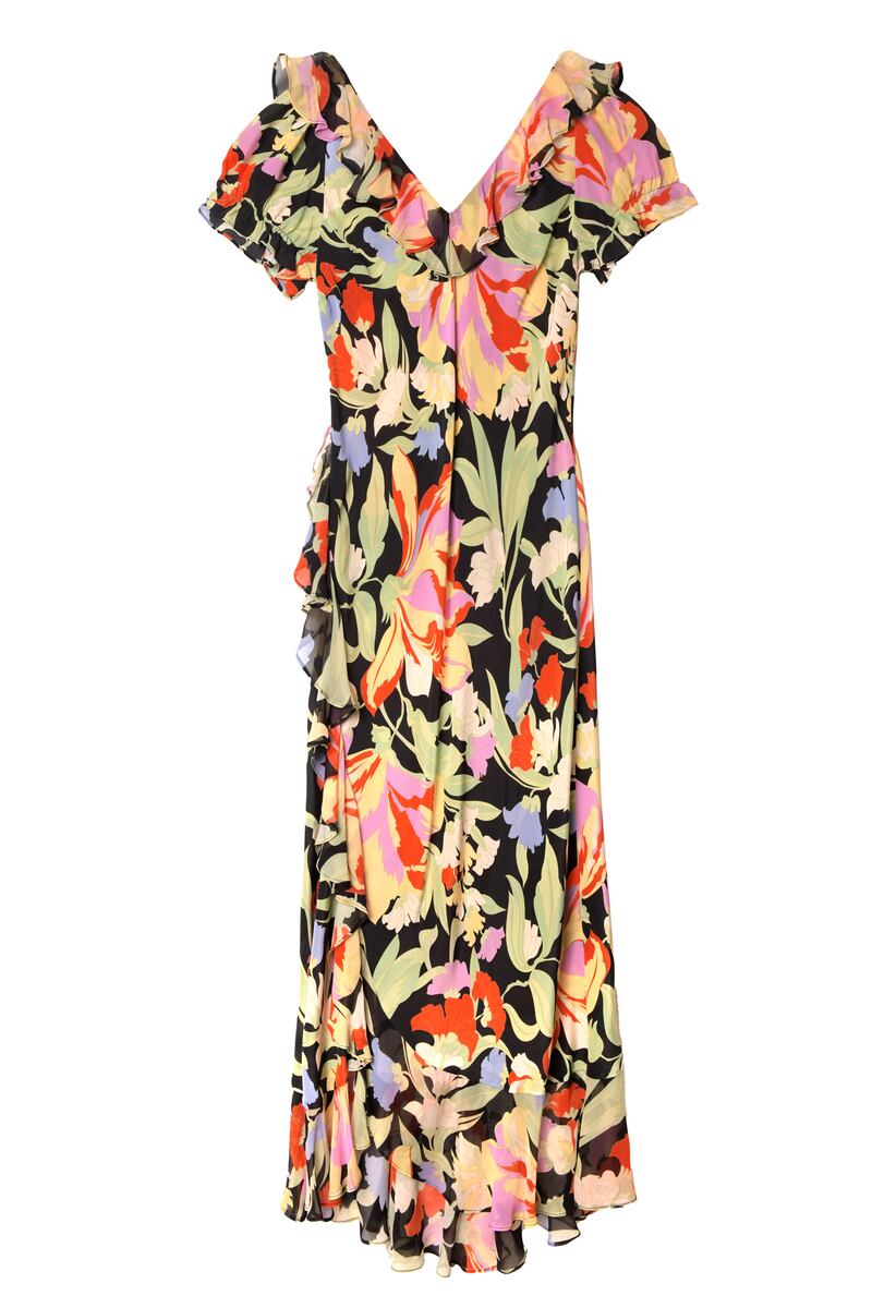 Floral dress, €370, Rixo