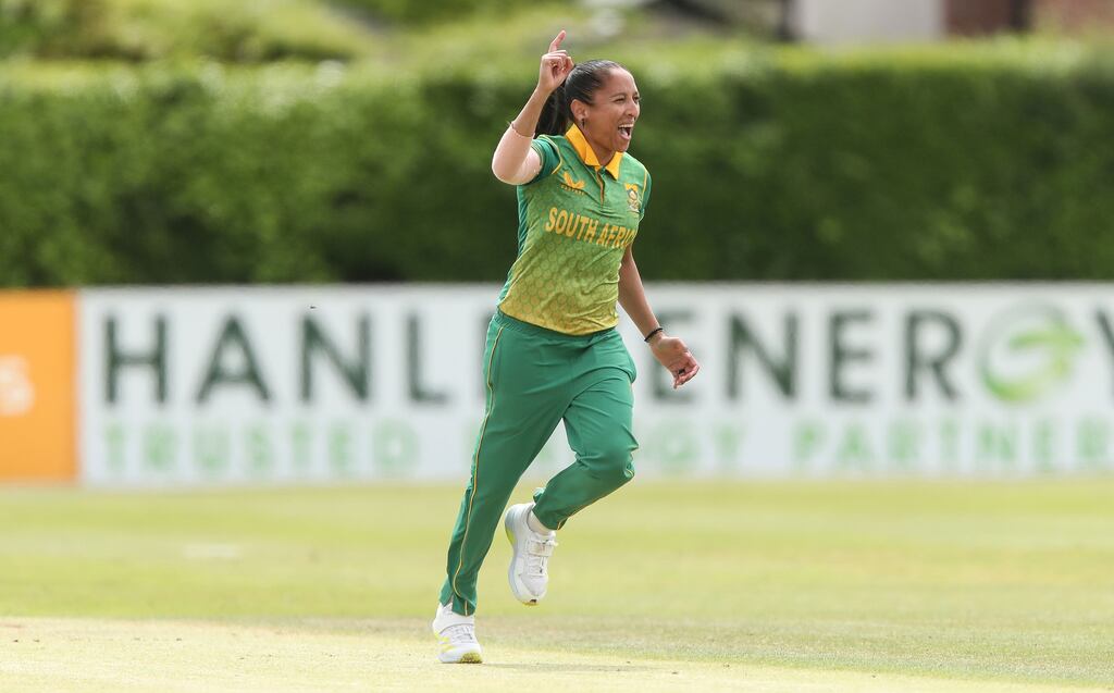 Shabnim Ismail stole the show with figures of 5-8. Photograph: Oisín Keniry