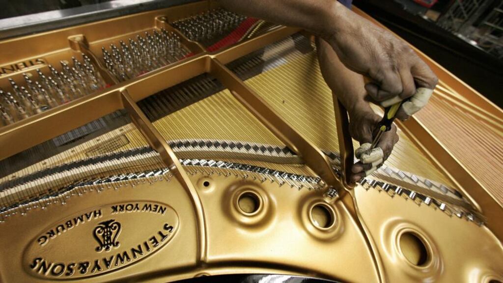 Piano technician Martin Walsh is fully on the side of Hamburg Steinways over the New York-made version