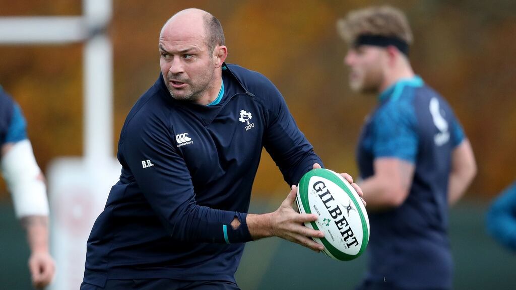 Rory Best is expected to return as Ireland captain. Photograph: Dan Sheridan/Inpho