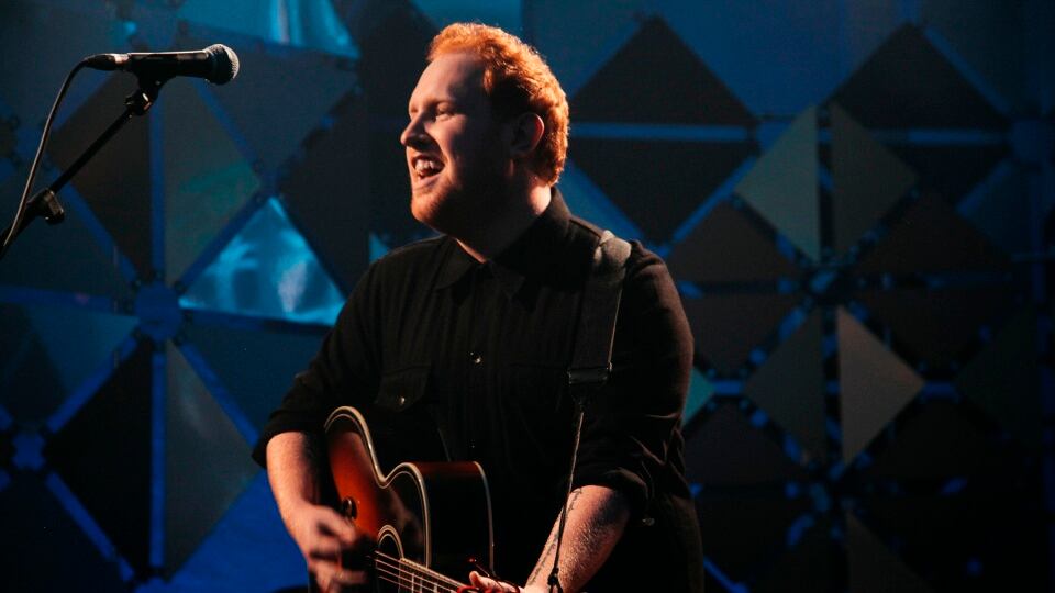 Gavin James at Other Voices 2015 in Dingle, Kerry